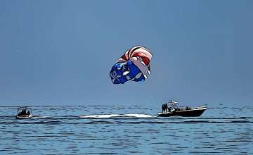 Parasailing